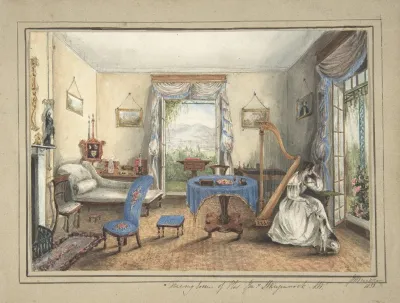 Drawing Room Of The Plas Spa