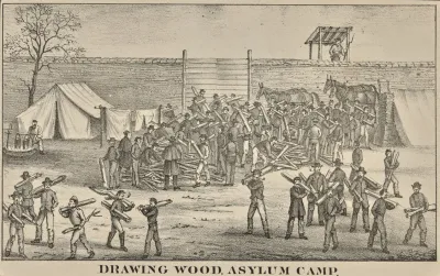 Drawing Wood Asylum Camp