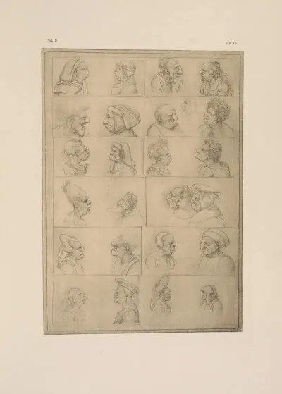 Drawings Of Grotesque Heads