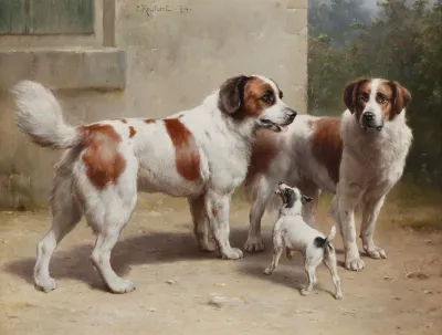 Drei Hunde