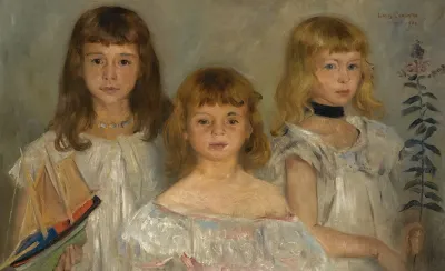Drei Kleine Madchen Three Girls