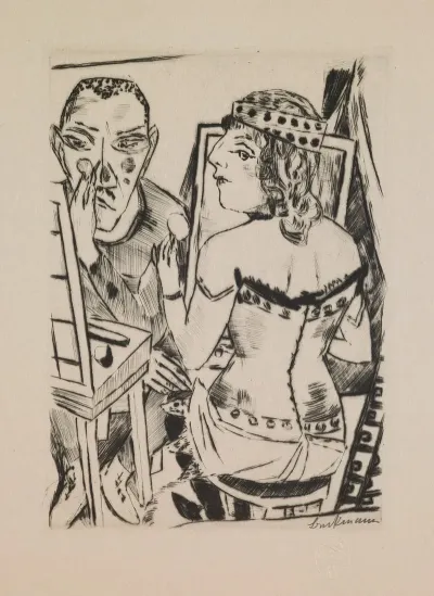 Dressing Room Plate 2 From The Portfolio Annual Fair