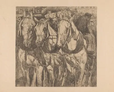 Drie Trekpaarden