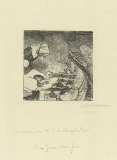 Dromende Vrouw