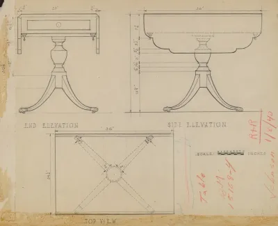 Drop Leaf Pedestal Table