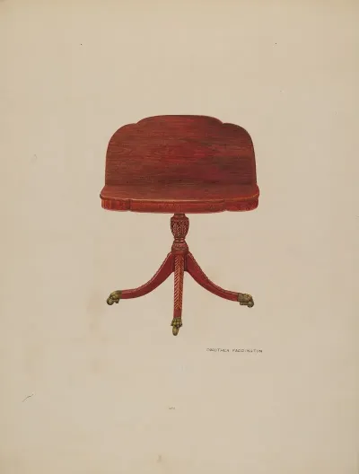 Drop Leaf Table 5