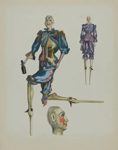 Drunken Clown Puppet