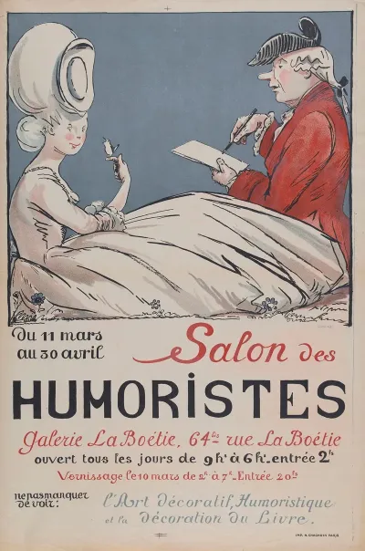 Du 11 Mars Au 30 Avril Salon Des Humoristes Galerie La Boetie