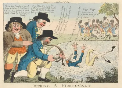 Ducking A Pickpocket