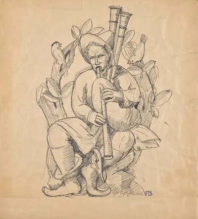 Dudelsackspieler