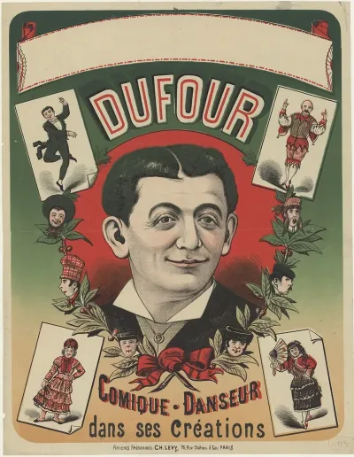 Dufour Comique Danseur Dans Ses Creations