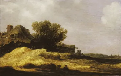 Duinlandschap Met Herberg