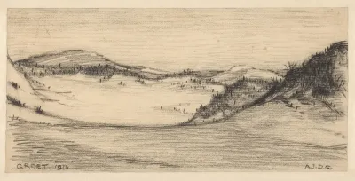 Dune Landscape Near Groet