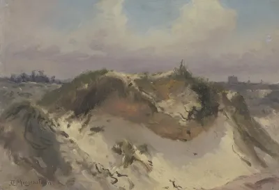 Dune Near De Panne