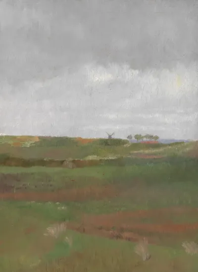 Dunenlandschaft Am Abend