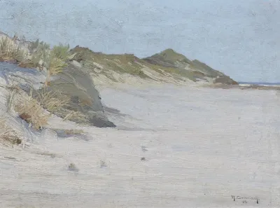 Dunenstrand In Vlissingen