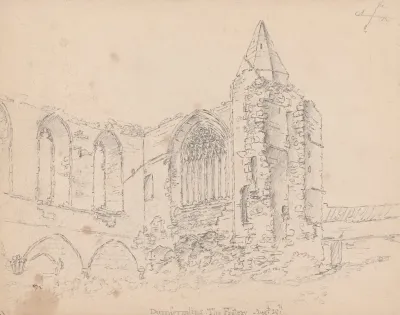 Dunfermline The Ruined Refectory