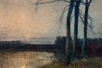 Dusk Moonrise Ii