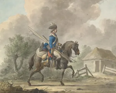 Dutch Dragoon Of The General Guard