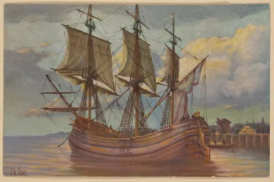 Dutch Three Master Galiot 18th Century