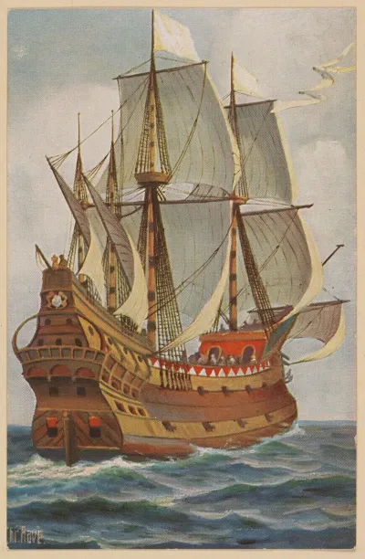 Dutch Warship 1670