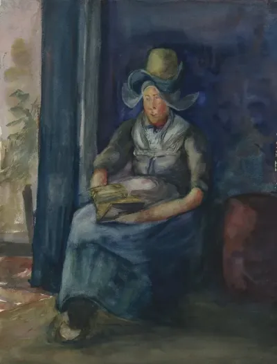 Dutch Woman Seated