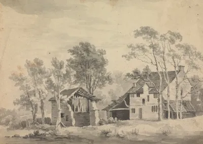 Dwelling On A Riverbank