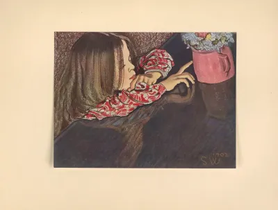 Dziewczynka Przed Dzbankiem