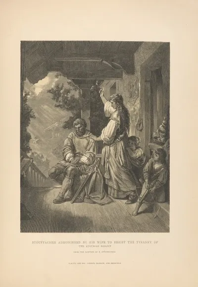 E ‎ ‎stuckelberg Stouffacher‎ ‎admonished‎ ‎by‎ ‎his‎ ‎wife