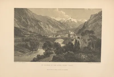 E t compton St maurice in the lower rhone valley