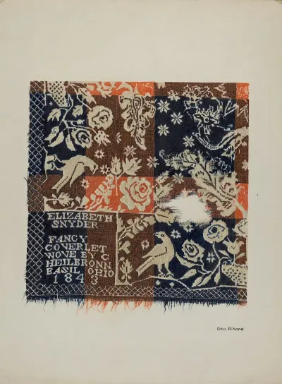 Eagle Coverlet 2
