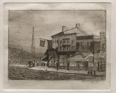 Eagle Street And Woodland Avenue