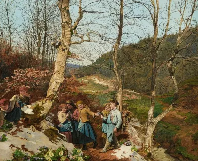 Early Spring In The Vienna Woods