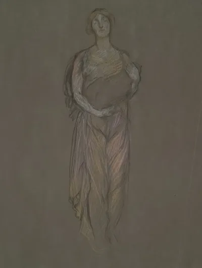 Early Study For The Infancy Of Galahad