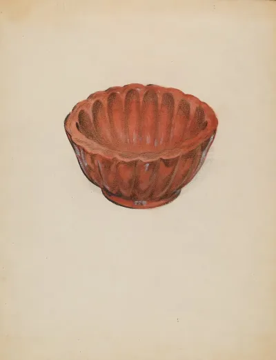 Earthenware Jelly Mold