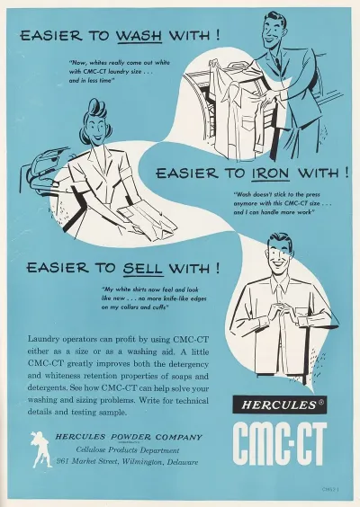 Easier To Wash With Easier To Iron With Easier To Sell With