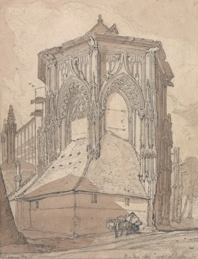 East End Of Saint Jacques At Dieppe Normandy