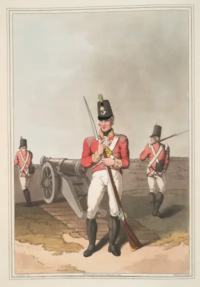 East York Militia Plate 33