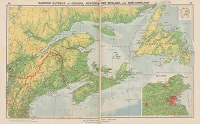 Eastern Gateway Of Canada Northern New England And Newfoundland