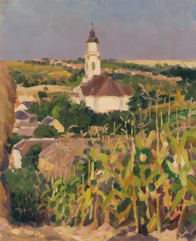 Eastern Slovakia Village