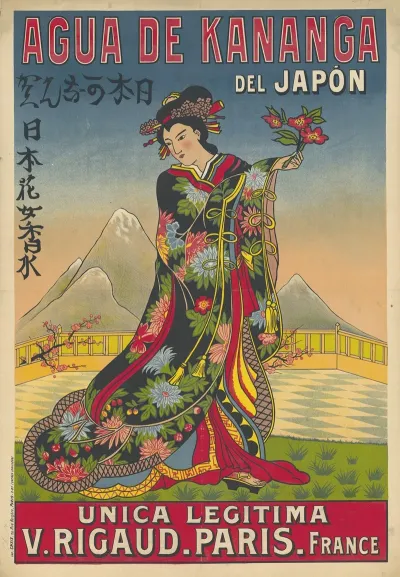 Eau De Kananga Agua De Kananga Del Japon Unica Legitima V Rigaud Paris France