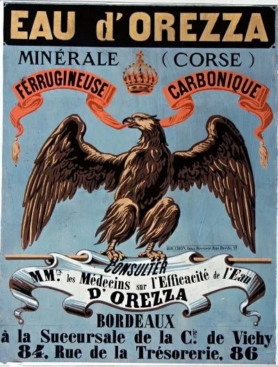 Eau Dorezza Corse Minerale Ferrugineuse Carbonique