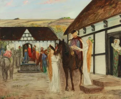 Ebbe Skammelsen In The Wedding Yard Study