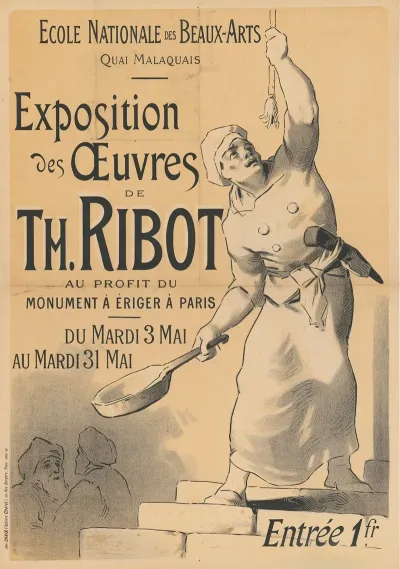 Ecole Nationale Des Beaux Arts Quai Malaquais Exposition Des Oeuvres De Th Ribot