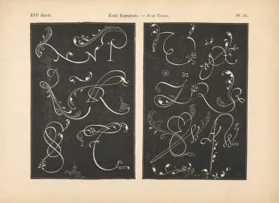 Ecole‎ ‎espagnole Juan‎ ‎yciar‎ ‎ Alphabet‎ ‎initiales 2