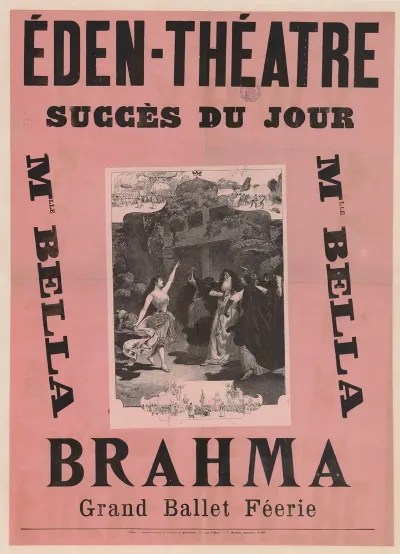 Eden Theatre Brahma Grand Ballet Feerie Mlle Bella