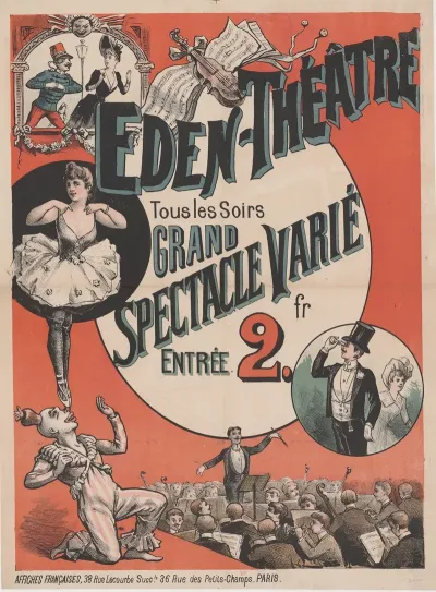 Eden Theatre Tous Les Soirs Grand Spectacle Varie 2