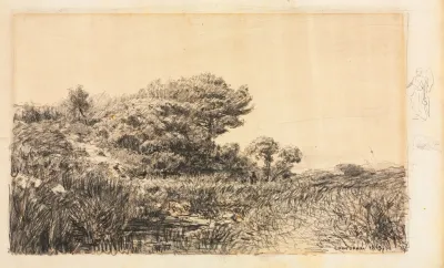 Edge Of Marsh At Couronne