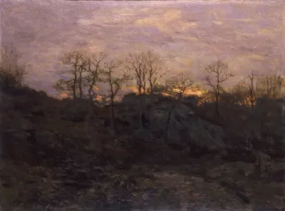 Edge Of The Forest Twilight