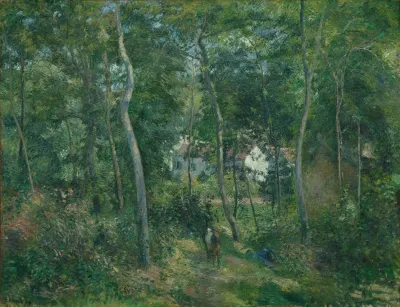 Edge Of The Woods Near Lhermitage Pontoise